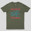 Classic 70s Vintage Neil Young & Crazy Horse Fanmade Geek T-Shirt