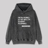 Intelligence - Stephen Hawking Washed Hoodie