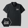 Found The Bass Geek Embroidered Polo Shirts