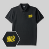 Nerd Side Geek Embroidered Polo Shirt
