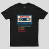 Don't Stop The Music Geek T-Shirt