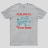 Classic 70s Vintage Neil Young & Crazy Horse Fanmade Geek T-Shirt