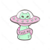 Alien Cats Enamel Pins