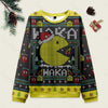 Christmas Arcade Black Ugly Christmas Knit Sweatshirt