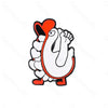 Cute Funny White Goose Pins