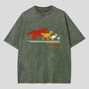 Dinosaur Evolution Washed T-shirt