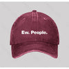 Ew. People Washed Vintage Baseball Cap