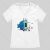 Fish Tricks Women's V-Neck T-shirt
