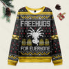 Free Hugs For Everyone Ugly Christmas Knit Sweatshirt