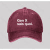 Gen X Sais Quoi Washed Vintage Baseball Cap