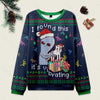 I Found this Dark Blue Ugly Christmas Knit Sweatshirt