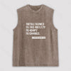 Intelligence - Stephen Hawking Science Unisex Washed Tank