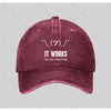 It Works On My Machine Washed Vintage Baseball Cap
