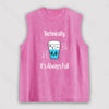 It's Always Full Science Unisex Washed Tank