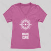 Marie Curie Women's V-Neck T-shirt