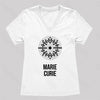 Marie Curie Women's V-Neck T-shirt