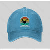 Never Fight A Dinosaur You'll Get Jurasskicked Washed Vintage Baseball Cap