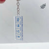 Periodic Table of the Chemical Elements Keychain