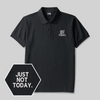Just Not Today Geek Embroidered Polo Shirt