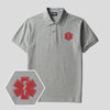 Emotional Support Human Geek Embroidered Polo Shirt