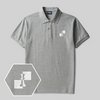 Link & Sync Geek Embroidered Polo Shirt