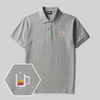 Luminous Logo Geek Embroidered Polo Shirts