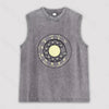 Rotary Dial Vintage Unisex Washed Tank