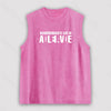 Schrödinger's Cat ADLEIAVDE Unisex Washed Tank