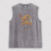 The Great Wave of Coffee Unisex Washed Tank