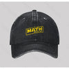 The Math Is Strong Washed Vintage Baseball Cap